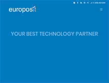 Tablet Screenshot of europosit.com